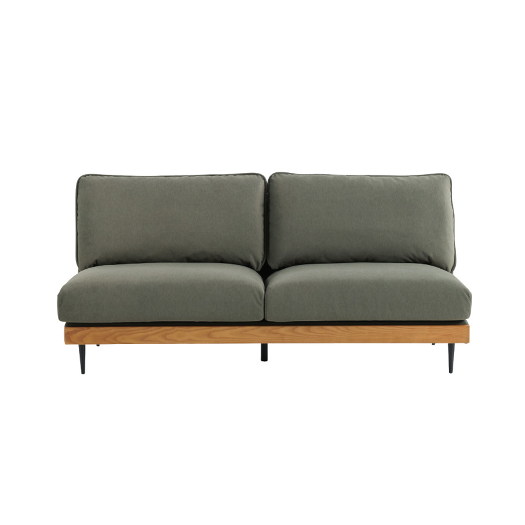 ソファー 3人掛け コンパクト おしゃれ ファブリック リビングソファー