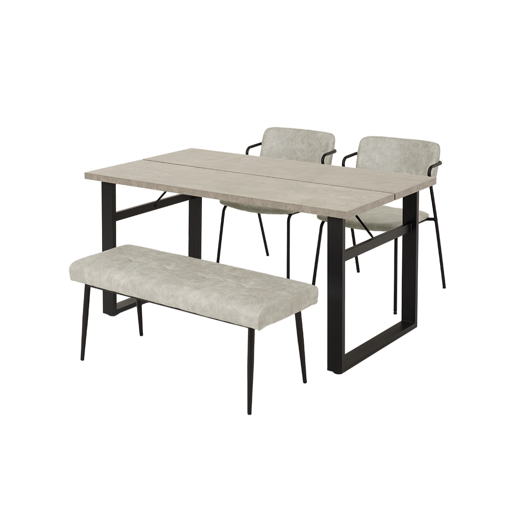 ダイニングテーブルセット ダイニングセット 4点 138 幅138cm チェア2