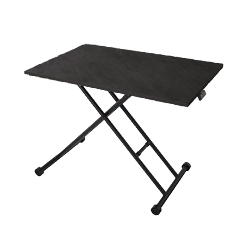 モルタルブラック センターテーブル (90x90) テーブル ダイニングテーブル 幅90cm×60cm 大理石調 モルタル調 マット