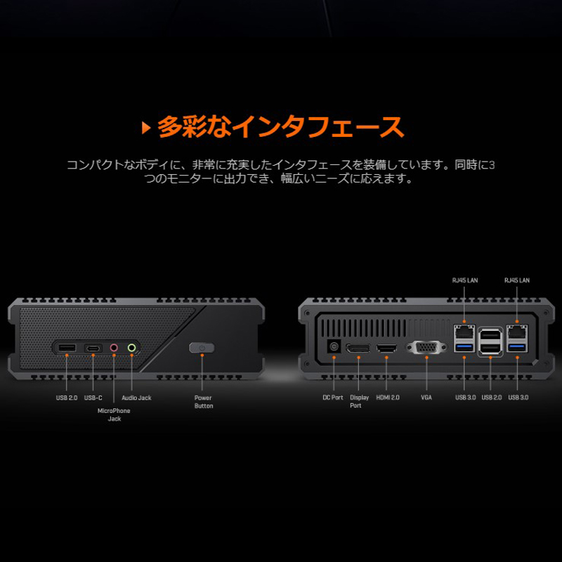 【ジャンク扱い】CHUWI AMD Ryzen デスクトップPC CHUWI RZBox Ryzen 7 5800Hモデルレビュー：短納期で高性能な