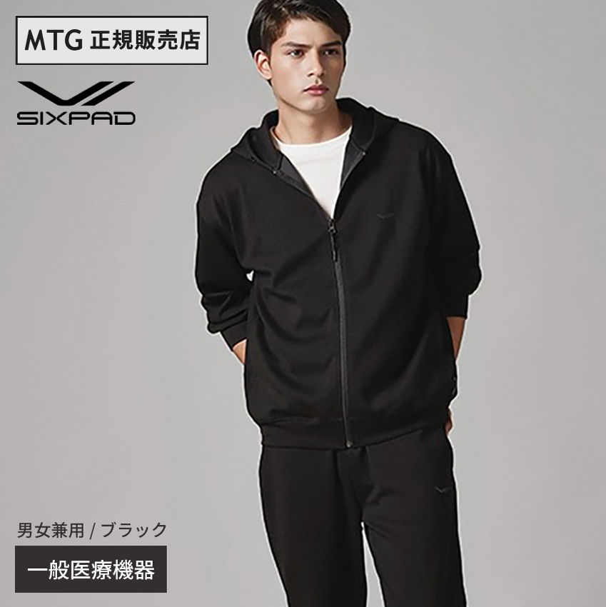 SIXPAD MTG正規販売店 MTG Recovery Wear ジップパーカー