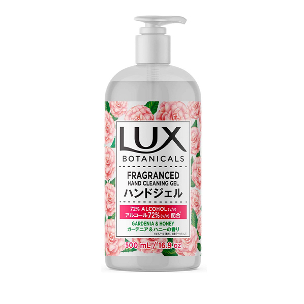 LUX(ラックス) クリーンハンドジェル72 フリージア&ティーツリーの香り ガーデニア&ハニーの香り 500mL