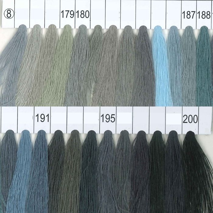ミシン糸 シーカスウーリー 200番 200g 高伸縮 カラー.101〜200