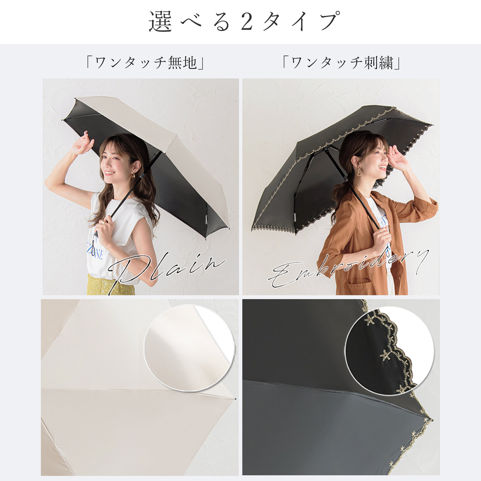日傘 完全遮光 折りたたみ 傘 軽量 自動開閉 遮光率100% UPF50+ 紫外線カット UVカット 晴雨兼用 丈夫 耐風傘 雨具 ワンタッチ レディース メンズ おしゃれ 軽い | CICIBELLA | 21
