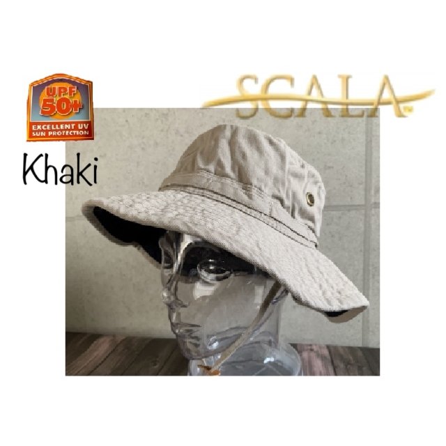 SALE 特価 帽子 SCALA BH56 スカラ ハット アンカー バケット UV対策 アウトドア...