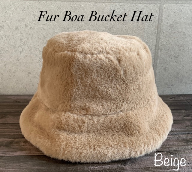 エコファー　バケットハット　2025モデル 楽天市場】エコファー ふわふわ バケットハット バケット レディース