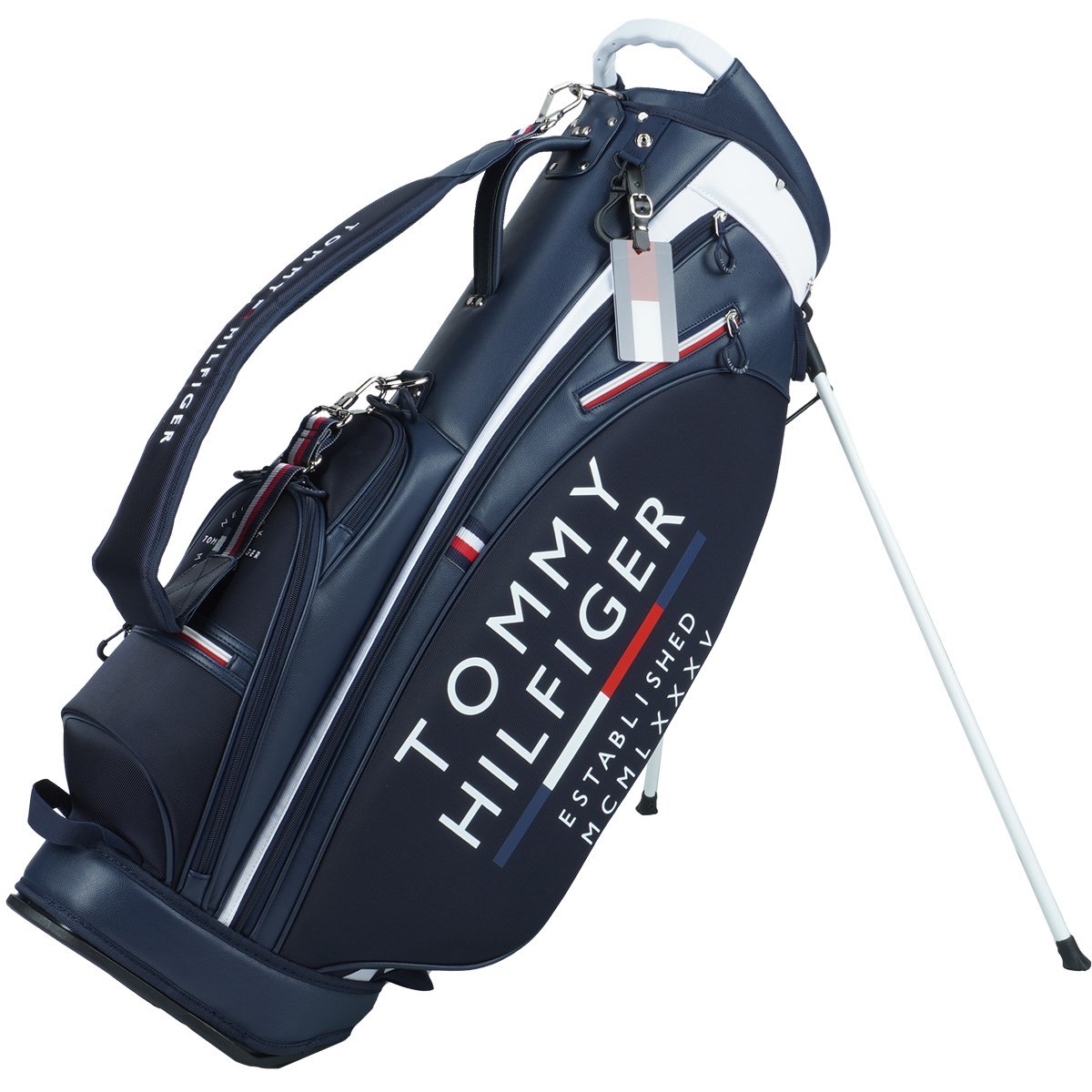 トミー ヒルフィガー ゴルフ TOMMY HILFIGER GOLF GDO限定 TOMMYスタンドキャディバッグ