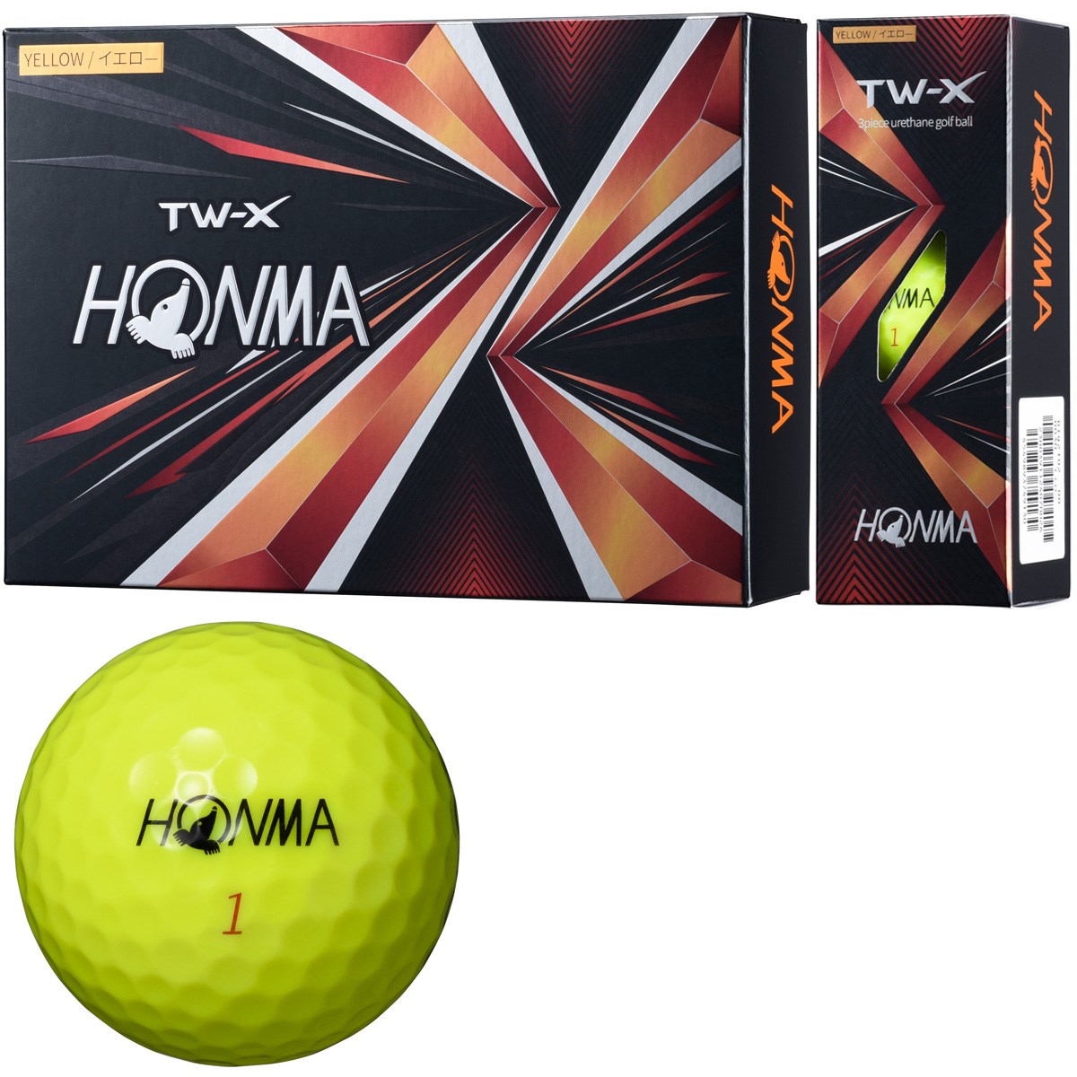 本間ゴルフTW-X ボール 2021年モデル　５ダース HONMA GOLF（本間ゴルフ） HONMA TW-X ボール 2021年モデル 5ダース