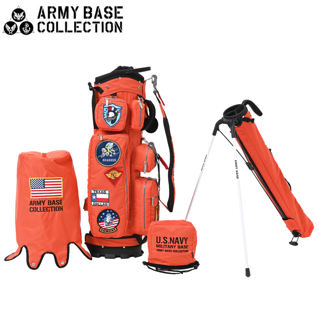 【送料無料】ARMY BASE COLLECTION スタンド キャディバッグ