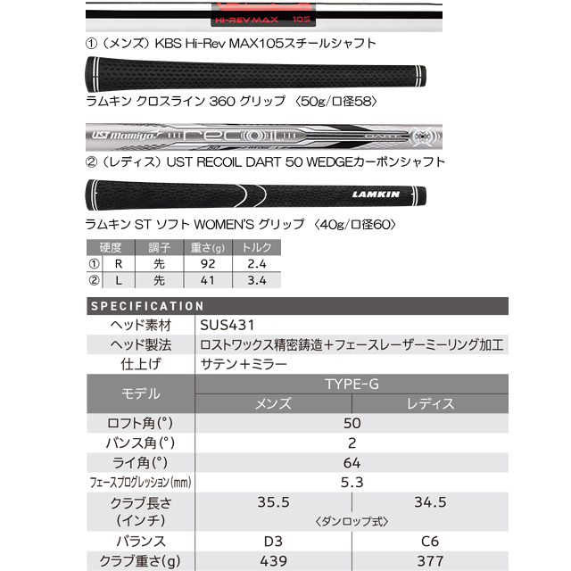 【送料無料】【日本正規品】クリーブランド Cleveland スマートソール SMART SOLE FULL-FACE TYPE-G  メンズ KBS Hi-Rev MAX105スチールシャフト | Cleveland Golf | 02