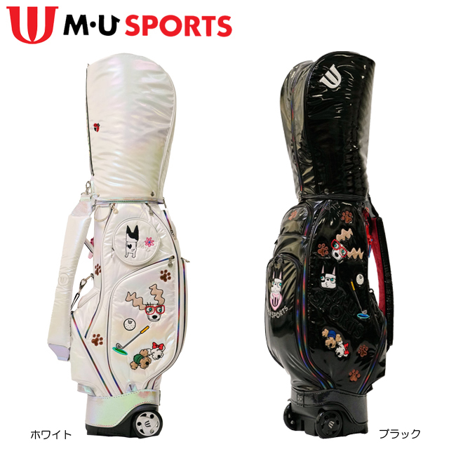 【送料無料】【2025年モデル】 MU SPORTS ホログラム オーロラデザイン キャディバック 703R6134