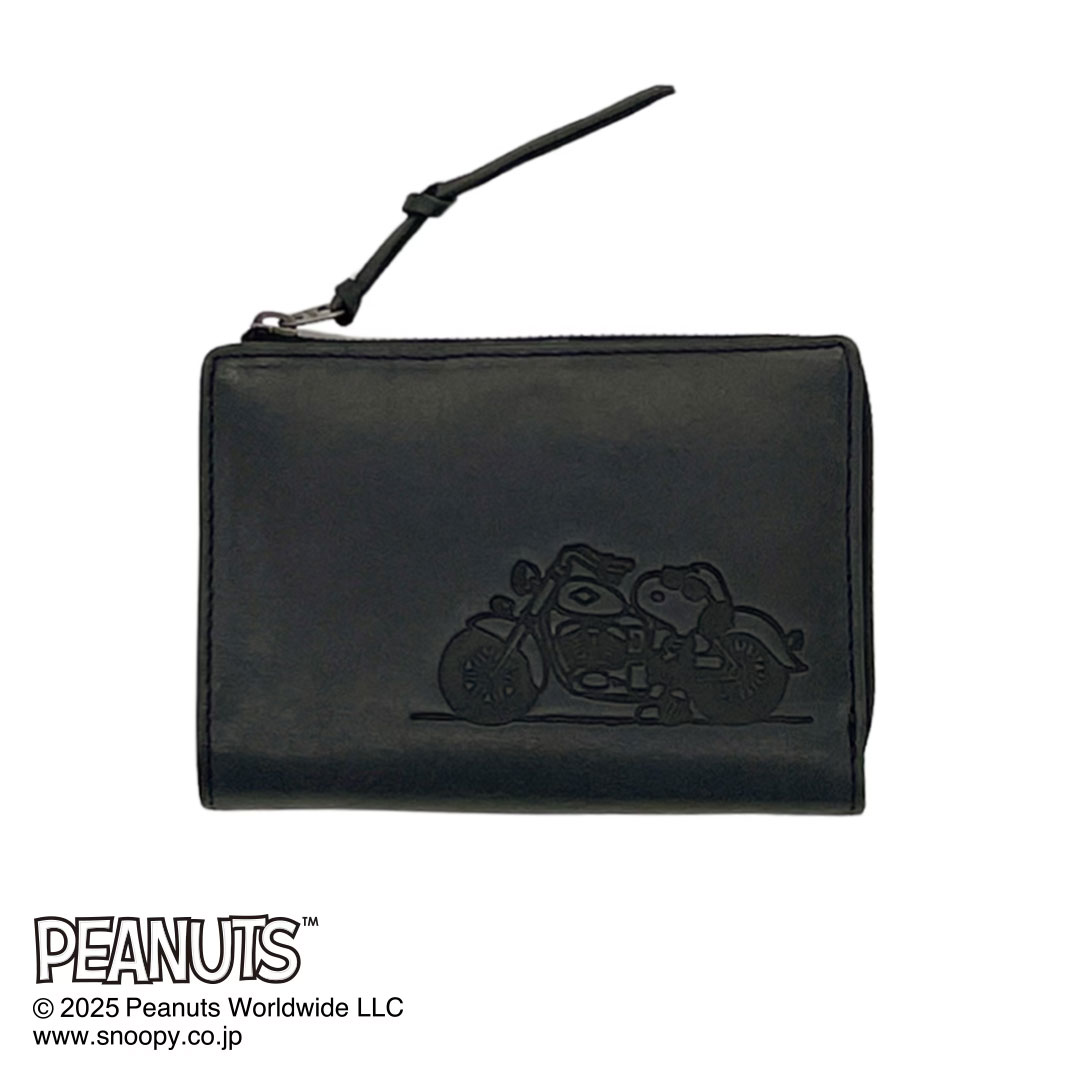 PEANUTS ピーナッツ 73320 スヌーピー JOE COOL 二つ折り財布 ミドル