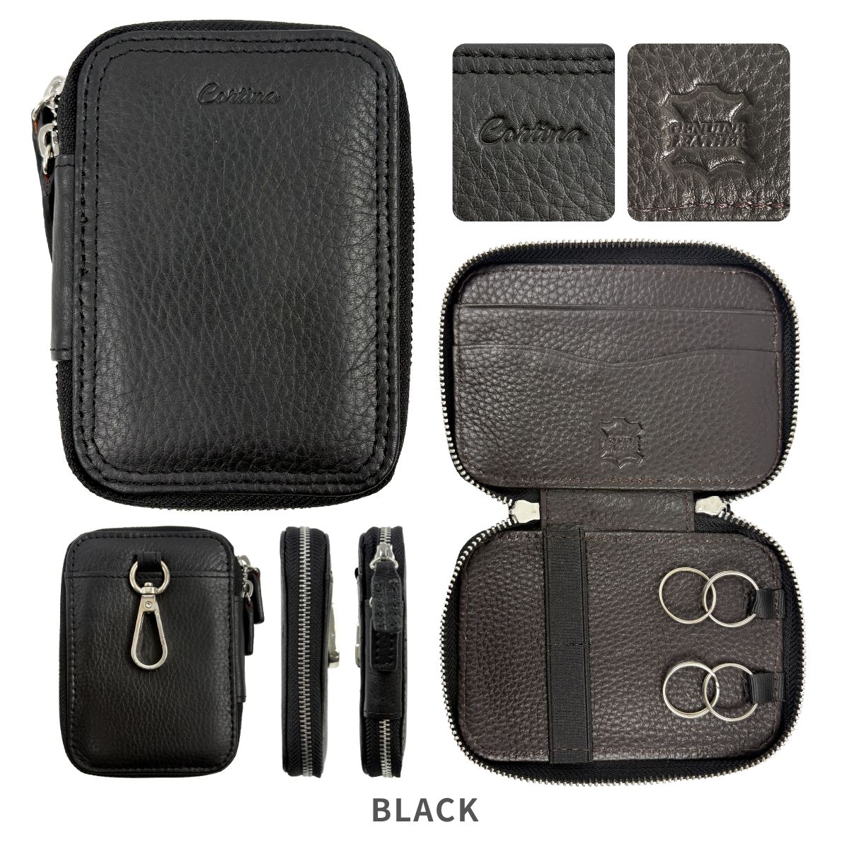 SALE 50%OFF CORTINA GCT023 キーケース 鍵収納 鍵入れ ギフト 牛革 本