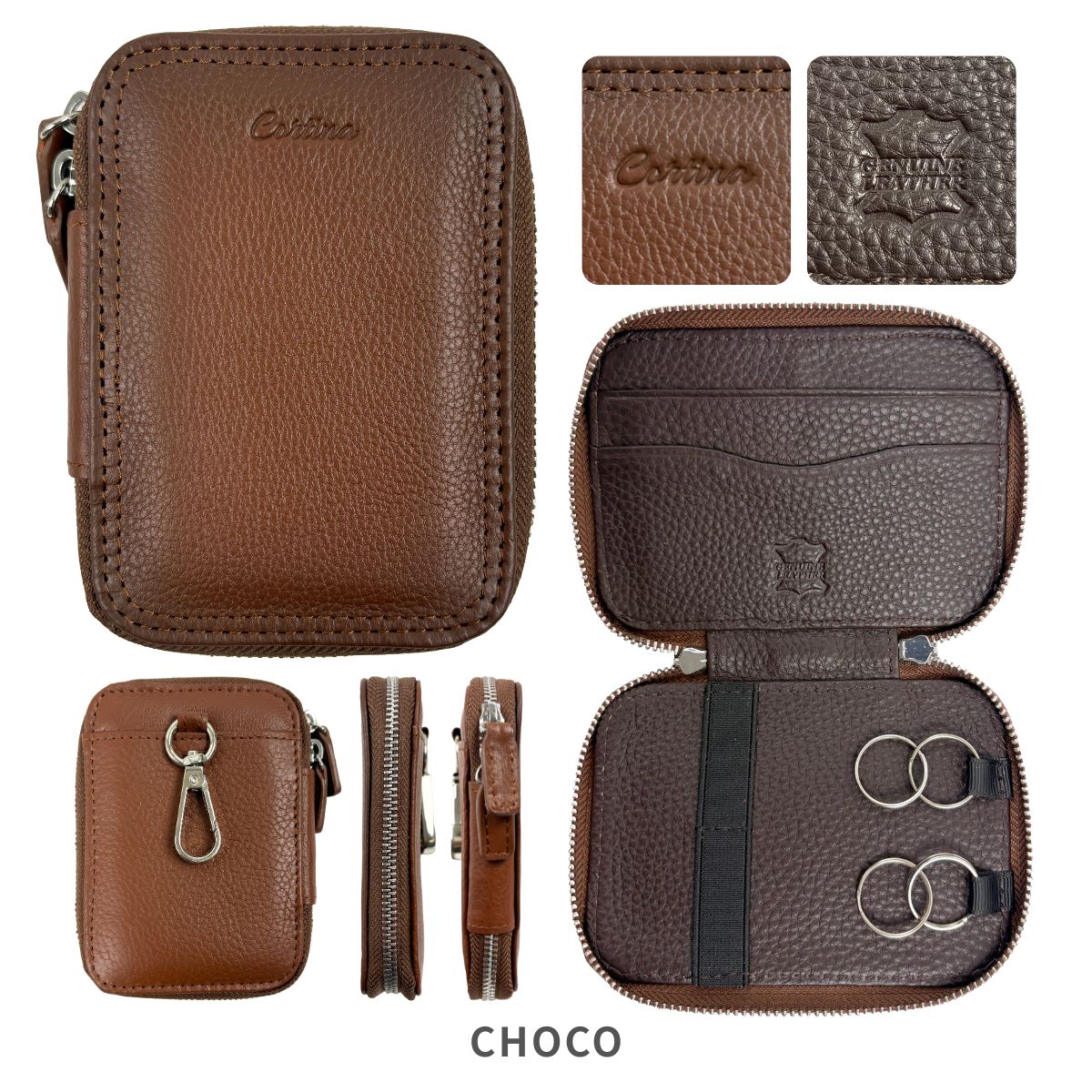 SALE 50%OFF CORTINA GCT023 キーケース 鍵収納 鍵入れ ギフト 牛革 本