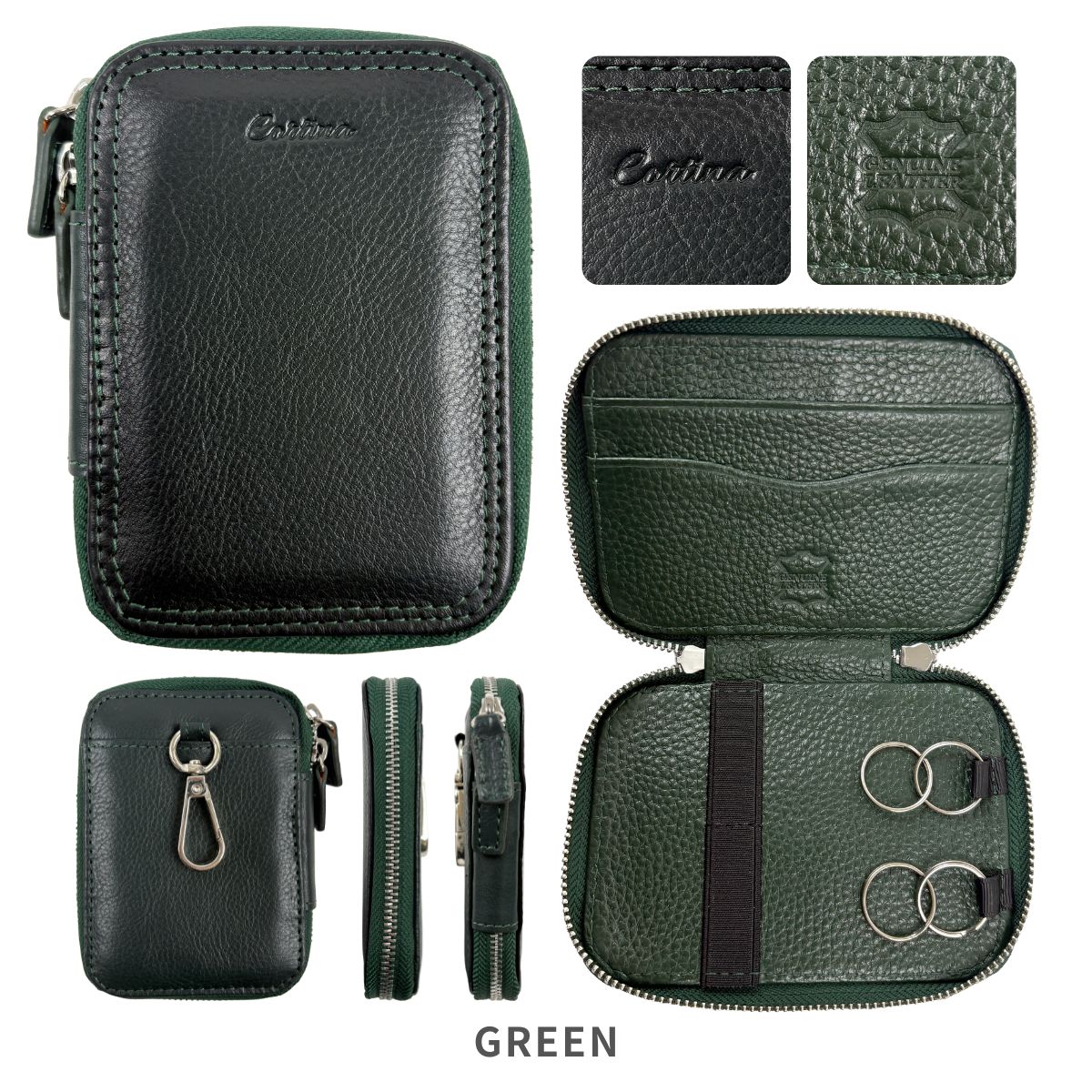 SOMABITO シェラカップ4個　キーケース SALE 50%OFF CORTINA GCT023 キーケース 鍵収納 鍵入れ ギフト 牛革 本
