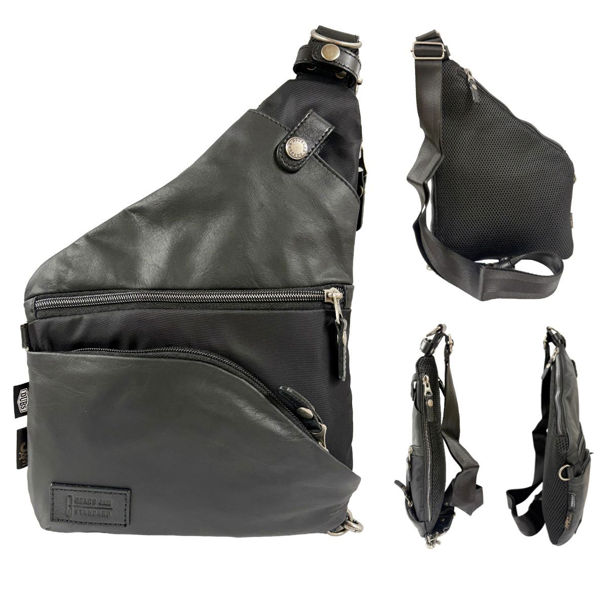 GEMER ボディバッグ　メンズ BODY BAG / BLACK - XSサイズ | GEMER（ジェマー） | ボディ
