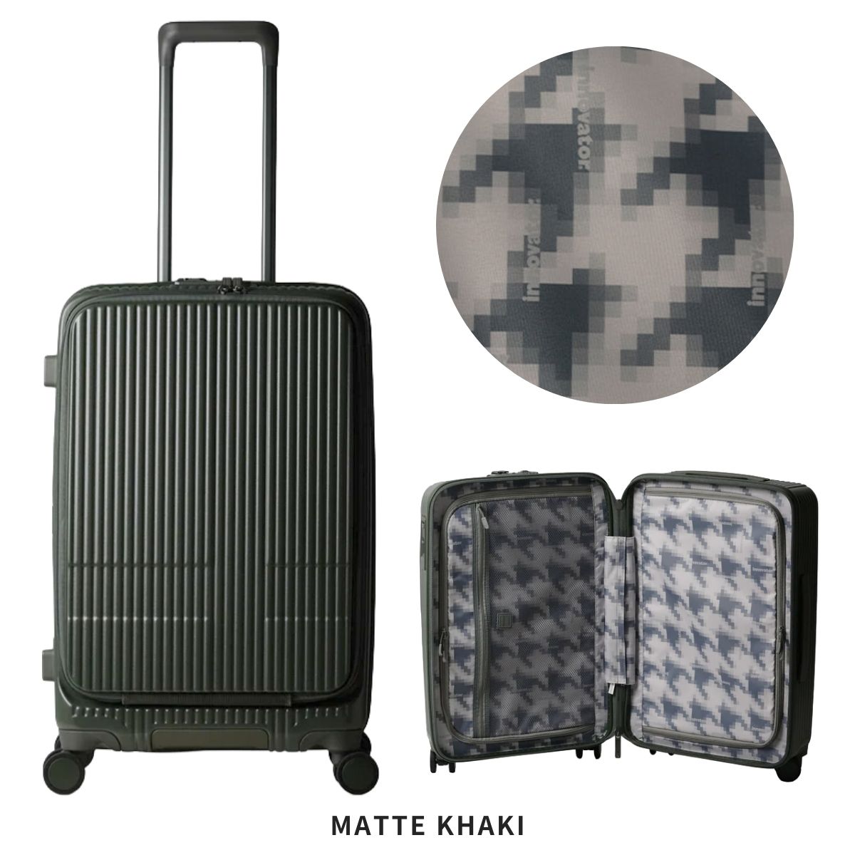 innovator（イノベーター） 正規取扱店 2年保証 スーツケース 55L 3泊