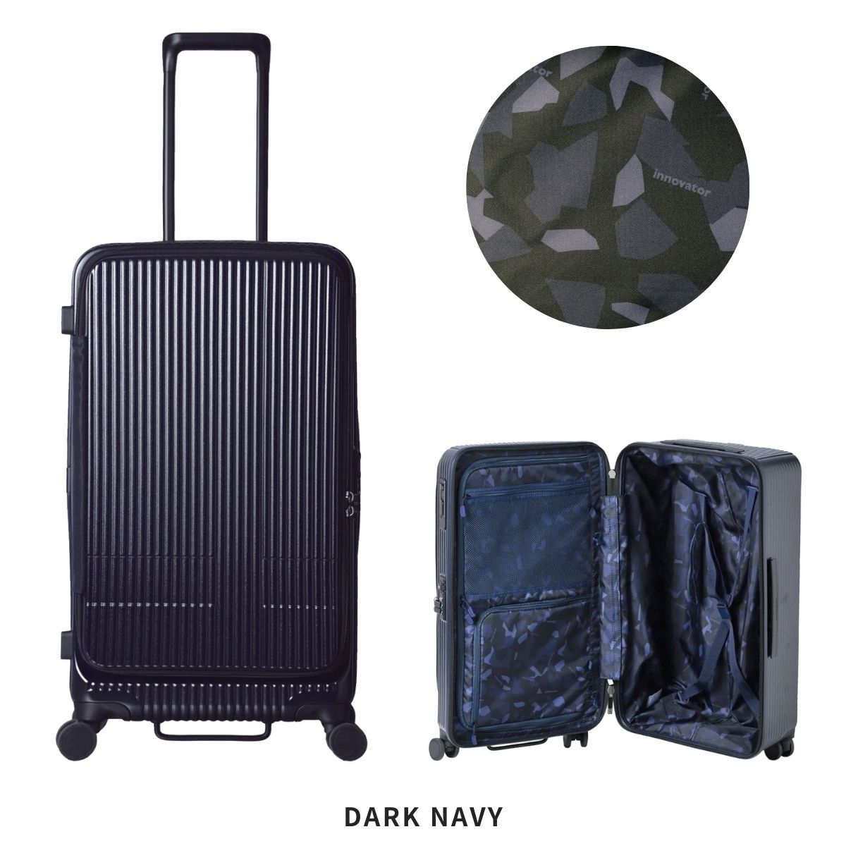 innovator（イノベーター） 正規取扱店 2年保証 75L Mサイズ 静音 軽量