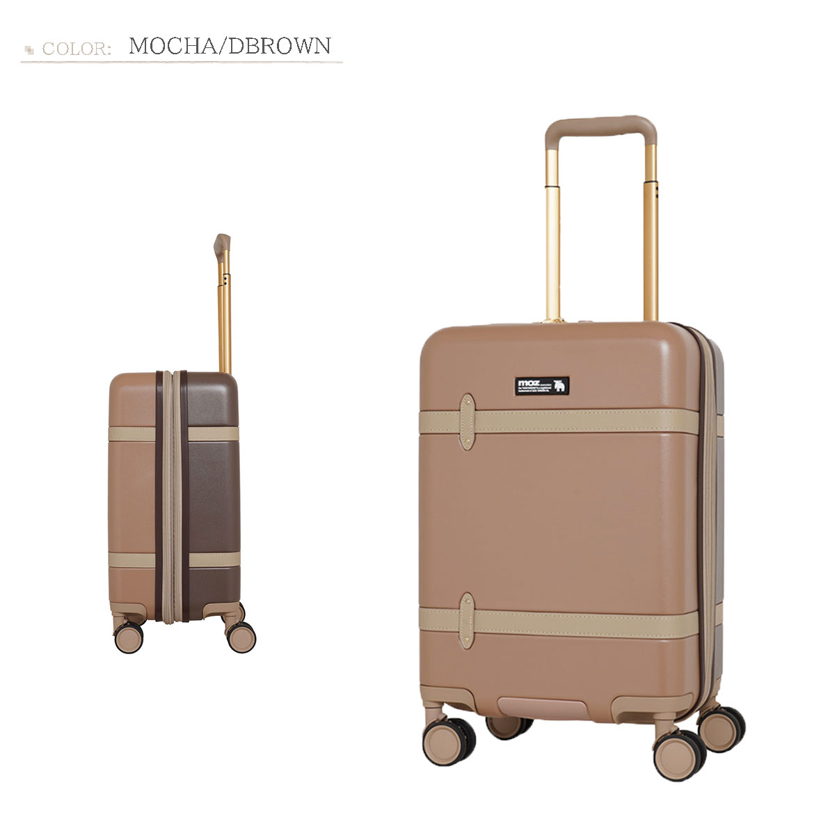 moz(モズ) MZ-0859-48 キャリーケース スーツケース 38L 44L 機内持 moz(モズ) MZ-0859-48 キャリーケース スーツケース 38L 44L 機内持