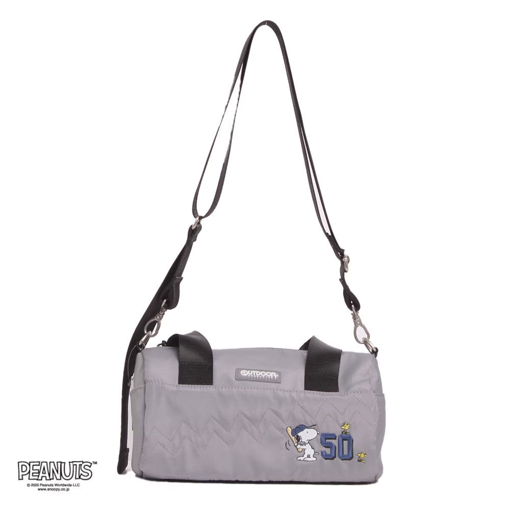 スヌーピー × OUTDOOR PRODUCTS ダッフルバッグ グレー SNOOPY スヌーピー × OUTDOOR PRODUCTS ダッフルバッグ グレー SNOOPY