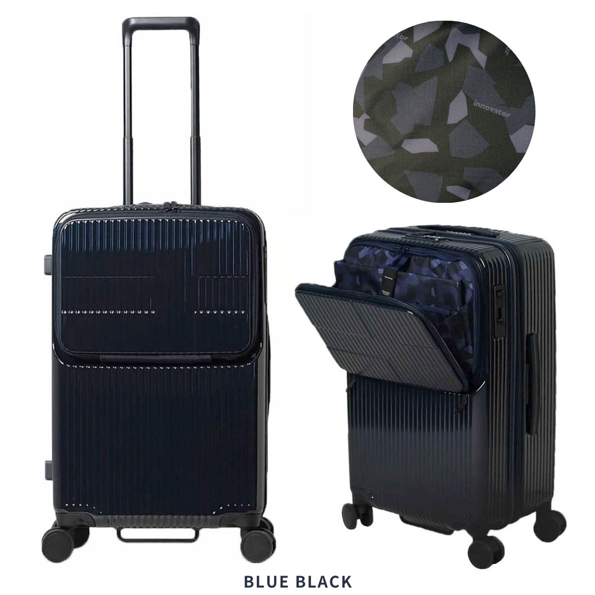 innovator（イノベーター） 正規取扱店 2年保証 スーツケース 62L M