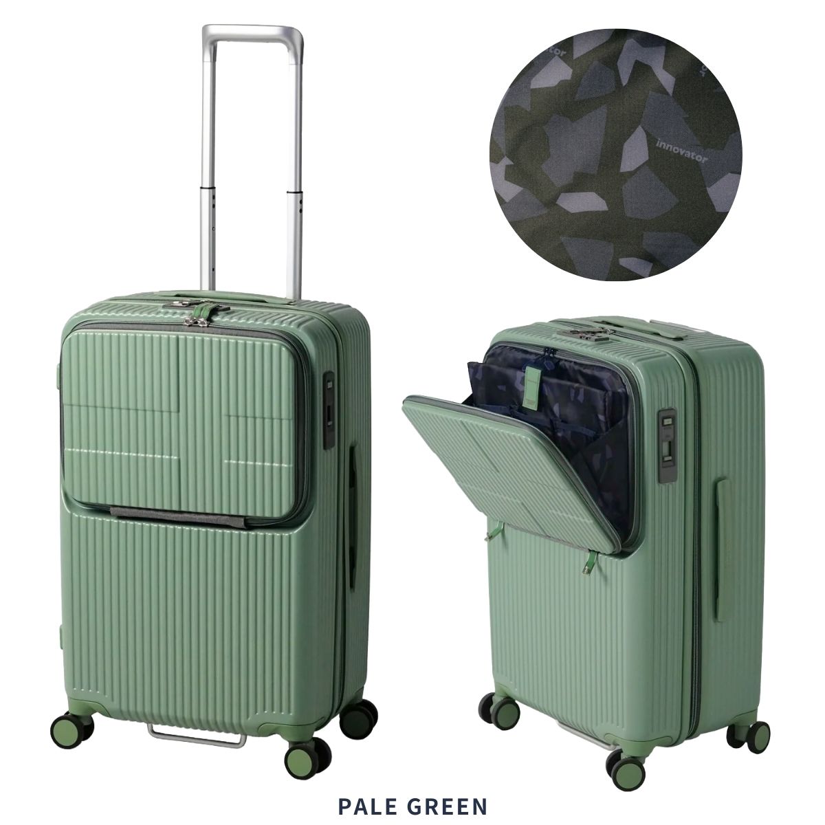 innovator（イノベーター） 正規取扱店 2年保証 スーツケース 62L M