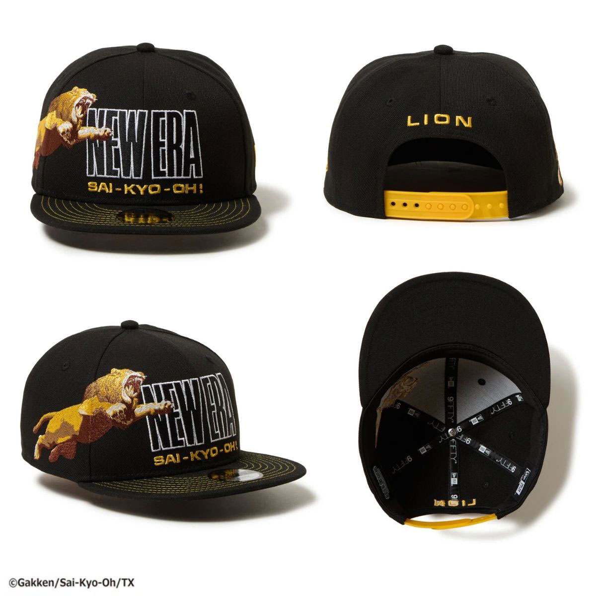 NEW ERA（ニューエラ） キッズ Youth 9FIFTY 最強王図鑑 LOCK ON KIDS