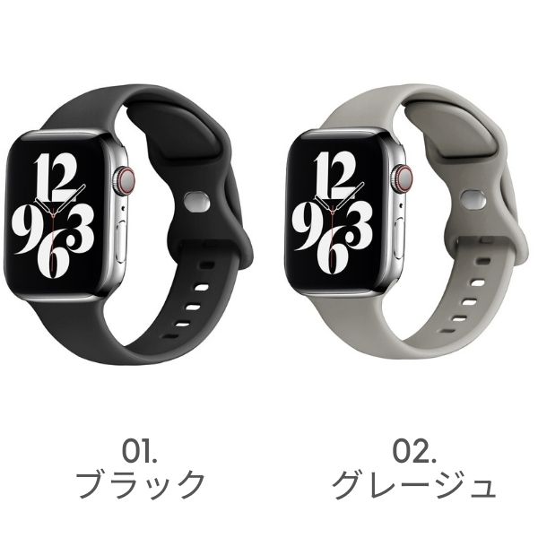 【全機種対応】アップルウォッチ 交換用 バンド apple watch 7 6 SE アップルウォッチ カスタム 38/40/41mm  42/44/45mm シリコン 【追跡可能メール便】 :ap-silicone:腕時計 アクセサリー Gross - 通販 - Yahoo!ショッピング