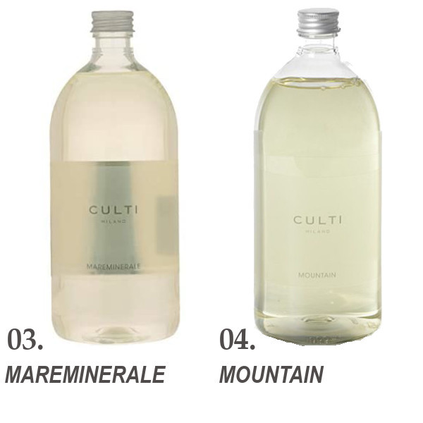 CULTI】クルティ 1000ml リフィル ルームフレグランス ディフューザー 