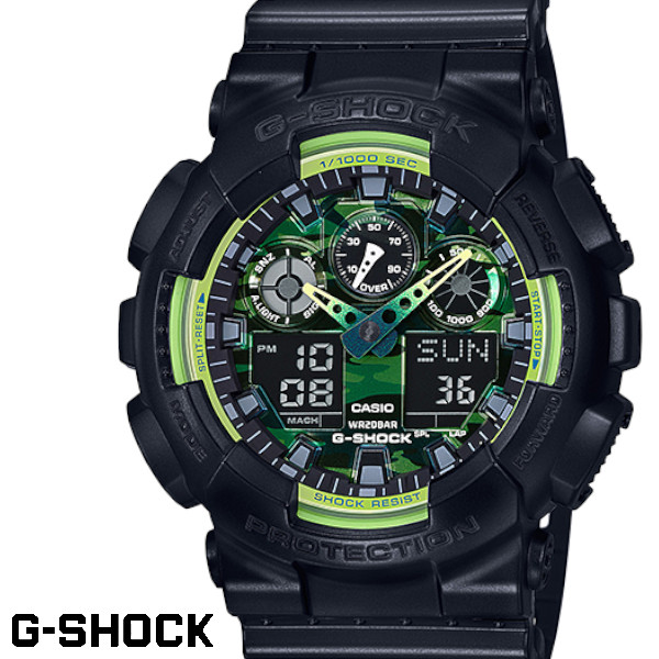 カシオ Gショック CASIO G-SHOCK 腕時計 メンズ ブラック ライト