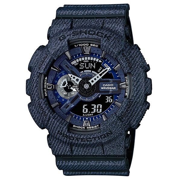 G-SHOCK CASIO 腕時計 GA-110DC-1A デニムカラー Gショック