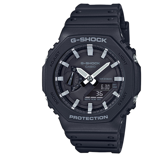 CASIO G-SHOCK ジーショック メンズ 腕時計 GA-2100-1A ブラック