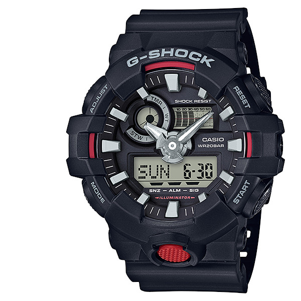 【訳あり特価】CASIO G-SHOCK ジーショック 黒 ブラック デジタル アナログ ブランド  メンズ 腕時計 Ｇ−ＳＨＯＣＫ｜geestore｜02