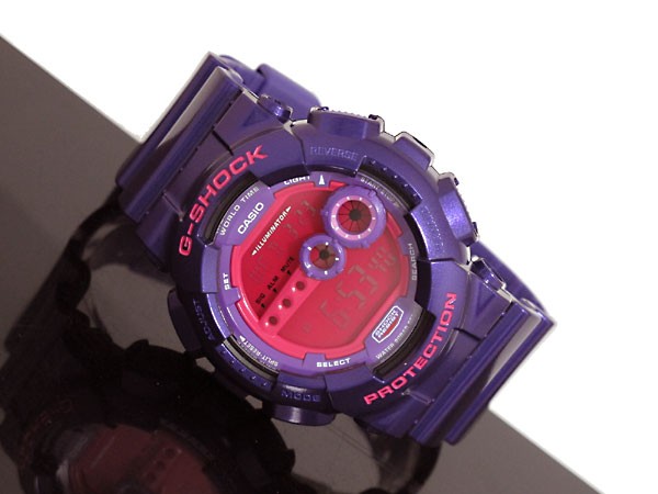 G-shock ジーショック クレイジーカラー Crazy Color メンズ 腕時計 パープル GD-100SC-6 CASIO g−shock