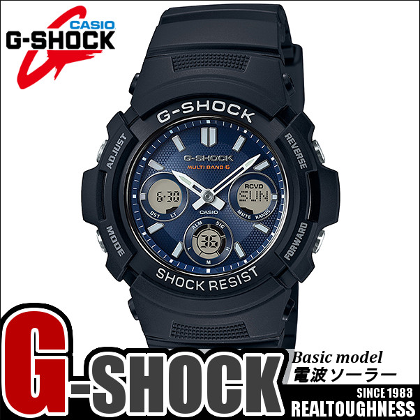 CASIO G-SHOCK ジーショック 電波ソーラー 黒 ブラック デジタル