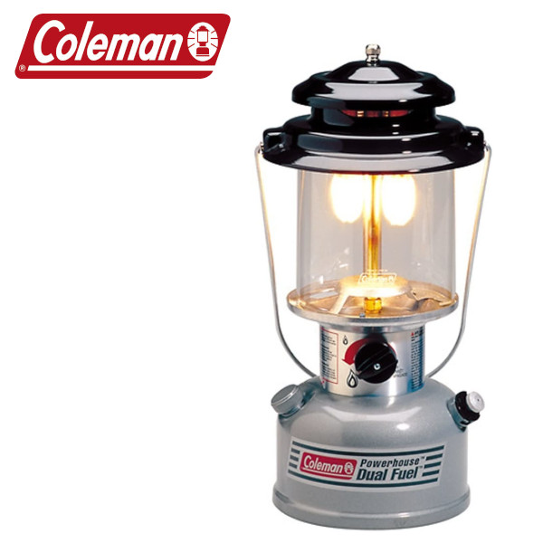 Coleman コールマン 295a プレミアム パワーハウス デュアルフューエル ランタン 3000004255 ツーマントル 光度調整機能  並行輸入品 災害用 停電用