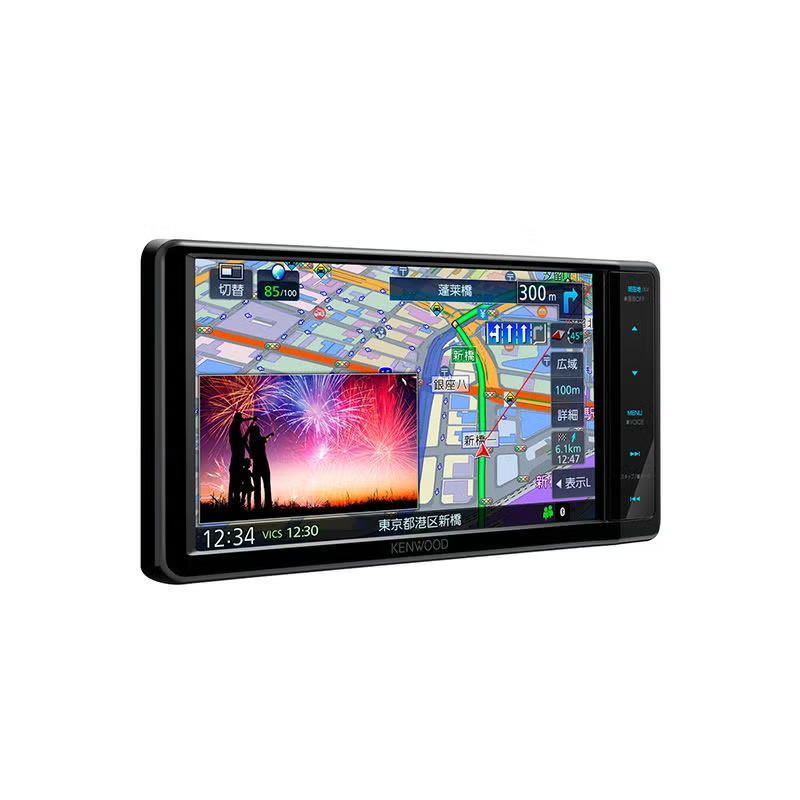彩速ナビ MDR-L612W 7V型200mmワイド AVナビゲーション 音声操作対応 