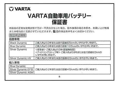 【VARTA正規品】Q-90/115D23L バルタ シルバーダイナミック　【クーポン62】｜gekicar｜03