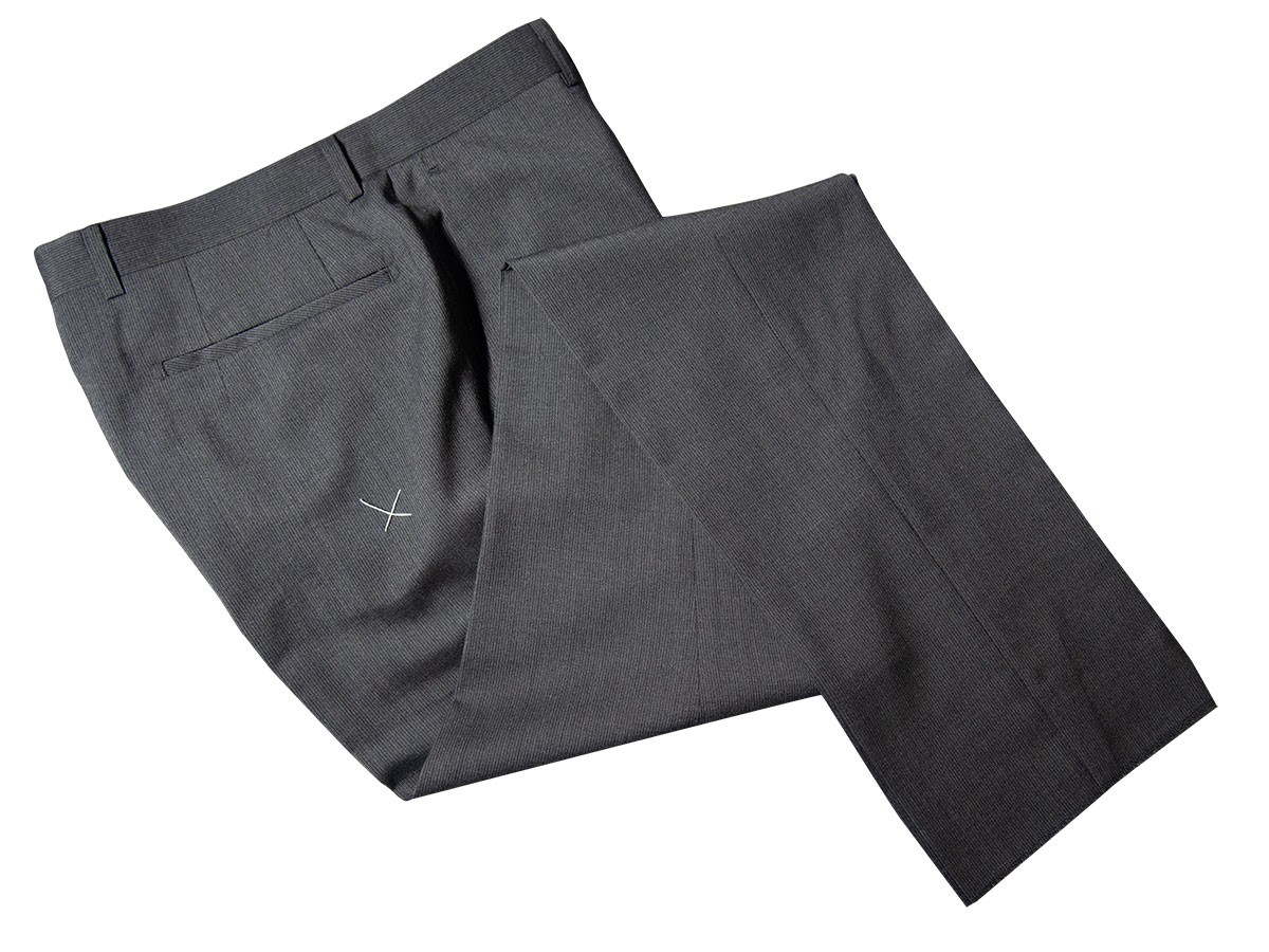 春夏物 ノータック スラックス slacks pants ウール混 洗える ウォッシャブルパンツ（ウエスト79〜94cm）｜gekiyasu-suits-kan｜06