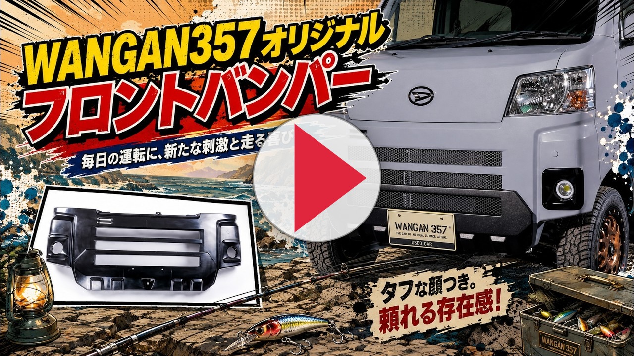 WANGAN357 S700V S710V ハイゼットカーゴ S700W S710W アトレー エアロ