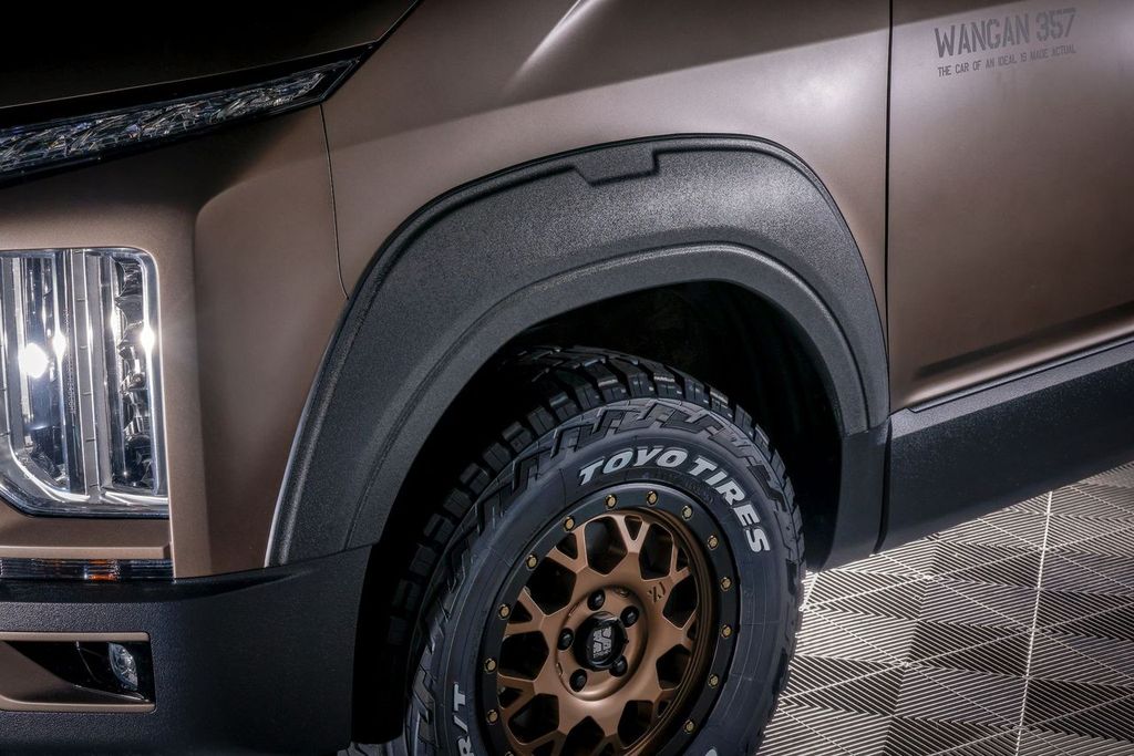 WANGAN357 CV1W デリカ D:5 D5 後期 オーバーフェンダー フェンダー