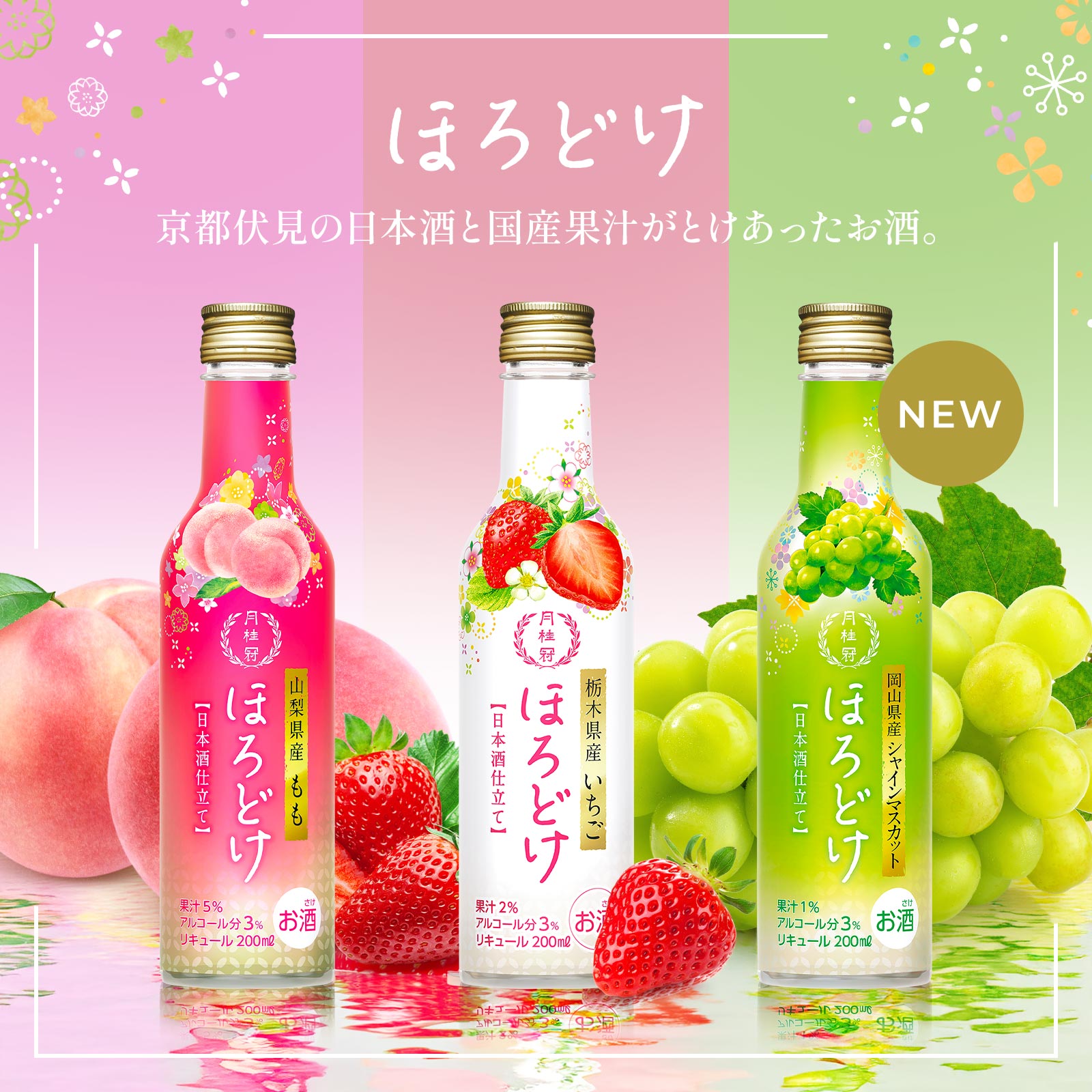 リキュール 月桂冠 ほろどけ