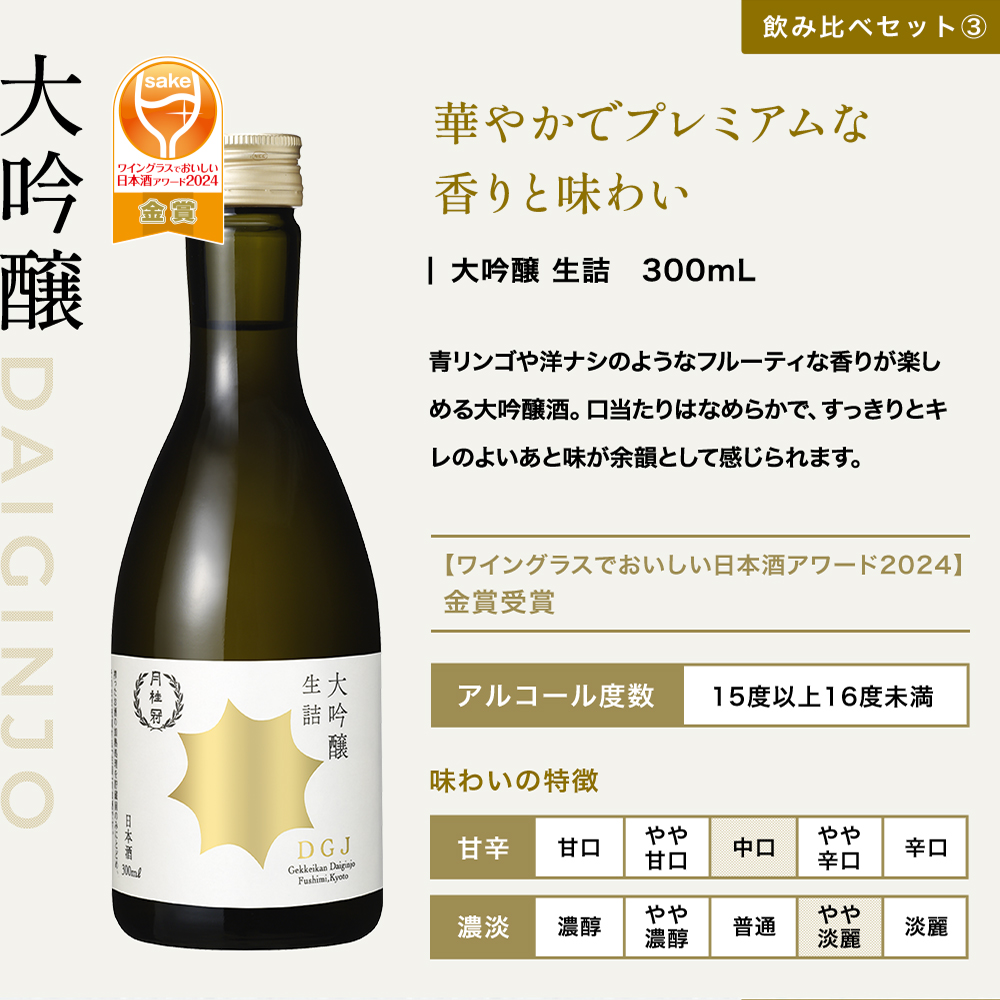 父の日 日本酒 飲み比べセット 300ml × 5本