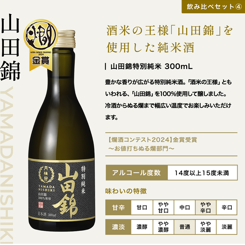 父の日 日本酒 飲み比べセット 300ml × 5本