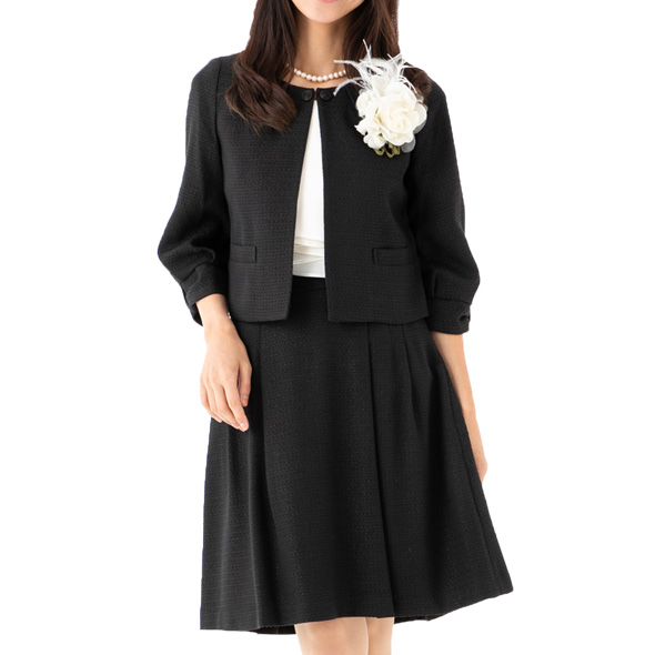 レディースファッション 3点 セレモニースーツ 美姿 アンサンブル