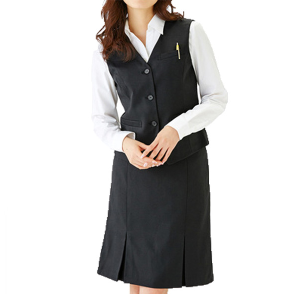 事務服 3点セット 15号 17号 19号 大きいサイズ 2つボタンジャケット