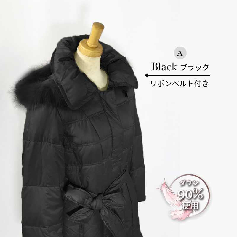 ダウンコートレディース アウター ダウンジャケット ダウン90