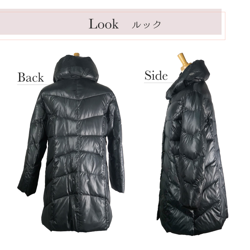 ダウン コート 羽毛 ジャケット レディース アウター ダウン90