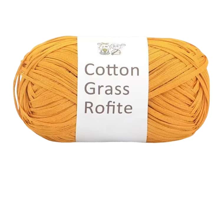 2玉入】 コットンラフィア ラフィア 毛糸 洗える Raffia 糸 夏糸 綿糸