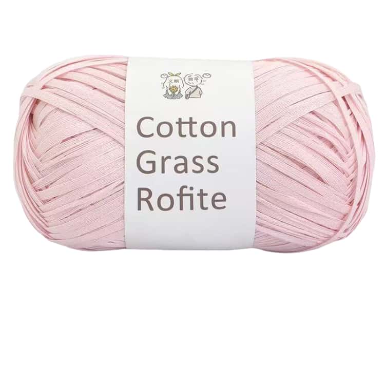 2玉入】 コットンラフィア ラフィア 毛糸 洗える Raffia 糸 夏糸 綿糸